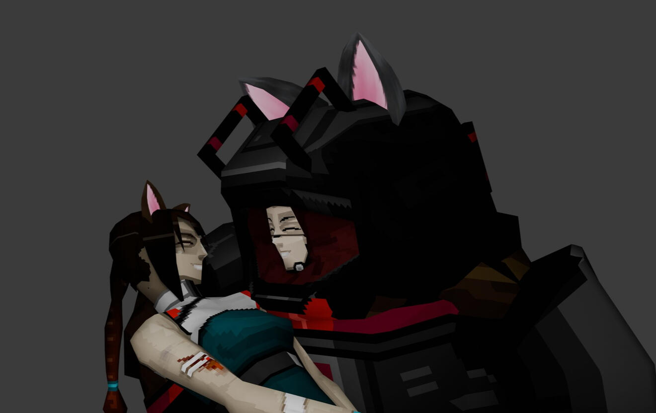 Mynyah and Kitty Isa